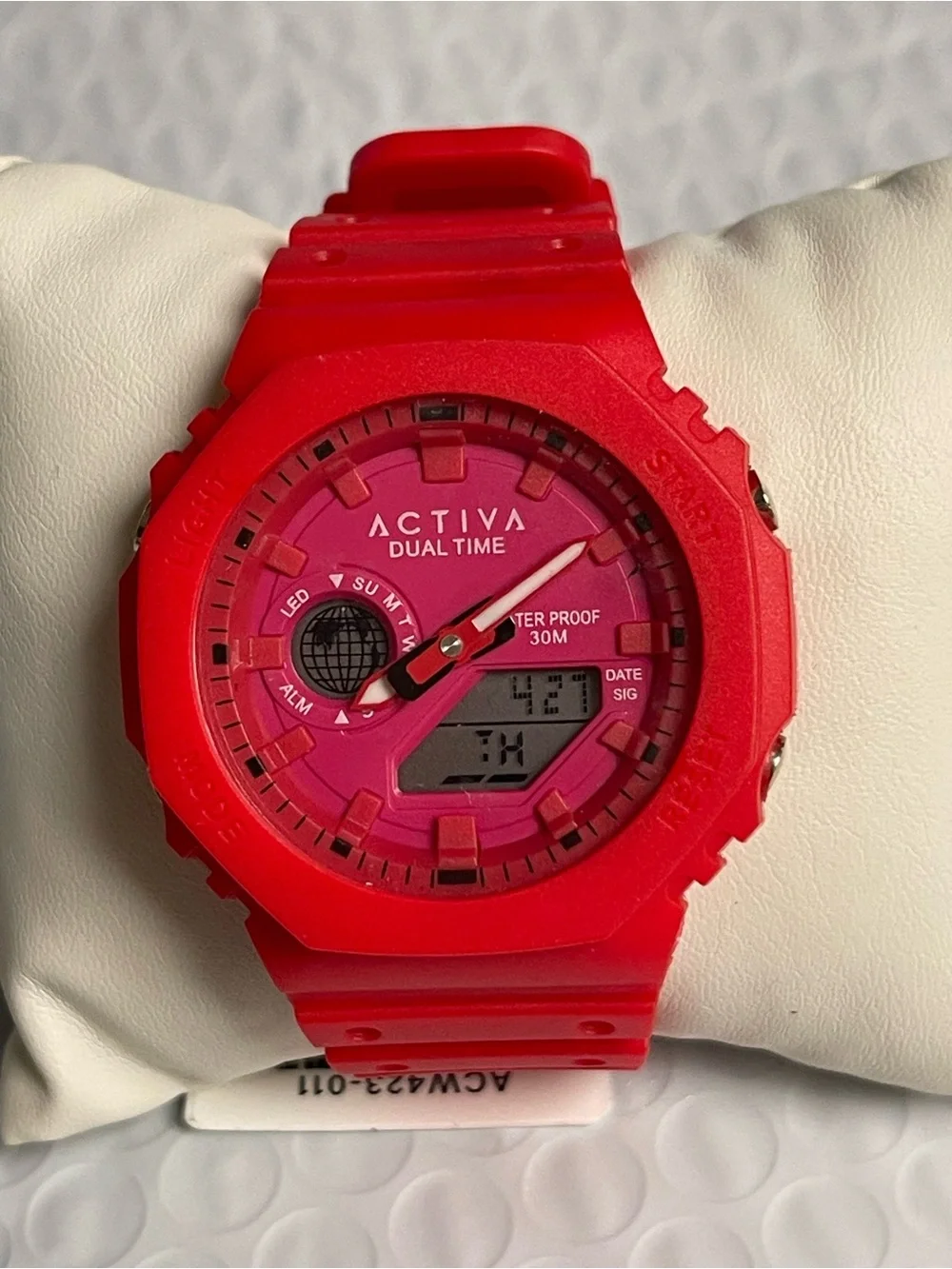 Activa Recon X Invicta Analog Digital Unisex Watch - 45.5mm, Red